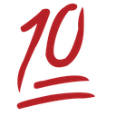 Hundred Points Strong — logo emoji for Slack & Discord