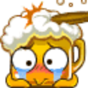 Beer Pat — cartoon emoji for Slack & Discord