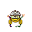 Electrician — cartoon emoji for Slack & Discord