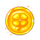 Lucky Coin — symbol emoji for Slack & Discord