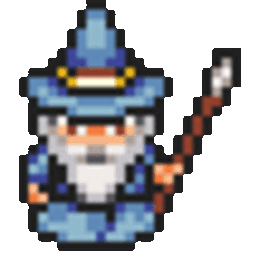 Mage Walking — cartoon emoji for Slack & Discord (Discord)