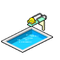 Pool Divingboard — cartoon emoji for Slack & Discord (Discord)
