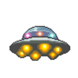 Flying Saucer 2 — ufo emoji for Slack & Discord (Discord)