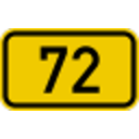 Speed Limit 72 Sign — symbol emoji for Slack & Discord