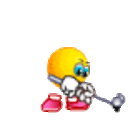Golf Frustration — cartoon emoji for Slack & Discord