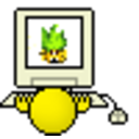 Computer 3 — cartoon emoji for Slack & Discord