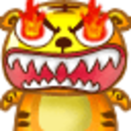 Tiger Angry — tiger emoji for Slack & Discord (Discord)