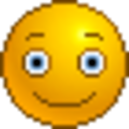 Pleased — cartoon emoji for Slack & Discord (Discord)