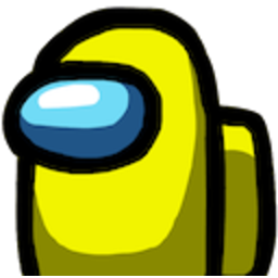 Among Us Yellow — cartoon emoji for Slack & Discord (Discord)
