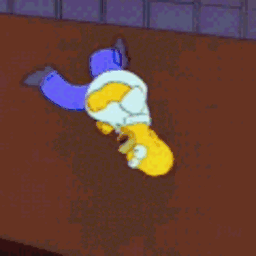 Homer Woop Woop — cartoon emoji for Slack & Discord (Discord)