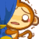 Scared — cartoon emoji for Slack & Discord