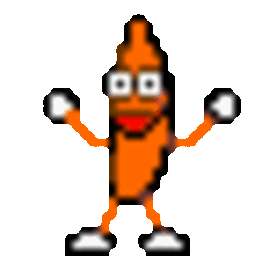 Bananadance Orange — cartoon emoji for Slack & Discord (Discord)