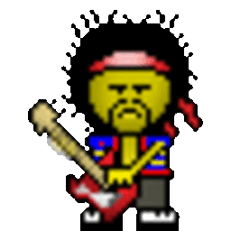 Jimi Hendrix — cartoon emoji for Slack & Discord (Discord)