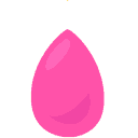 Makeup Beautyblender — pink emoji for Slack & Discord