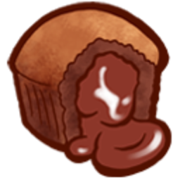 Fondant Au Chocolat — dessert emoji for Slack & Discord (Discord)