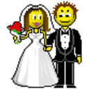 Wedding 5 — cartoon emoji for Slack & Discord
