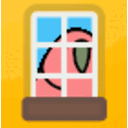 Stay Home Parrot Window — parrot emoji for Slack & Discord
