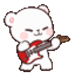 Mochi Guitar — cute emoji for Slack & Discord (Discord)