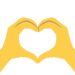 Heart Hands 2 — love emoji for Slack & Discord (Discord)