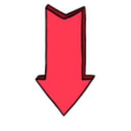 Arrow Down — symbol emoji for Slack & Discord (Discord)