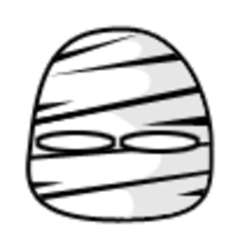 Mummy 3 — egg emoji for Slack & Discord (Discord)