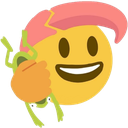 Frog Prince 4 — cartoon emoji for Slack & Discord