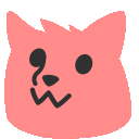 Fox Hyper — cartoon emoji for Slack & Discord