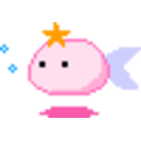 Swimming Fish — cartoon emoji for Slack & Discord