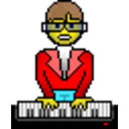 Elton John — cartoon emoji for Slack & Discord (Discord)