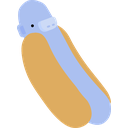 Wumpus Hotdog — cartoon emoji for Slack & Discord