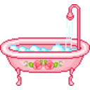 Bathtub — cartoon emoji for Slack & Discord