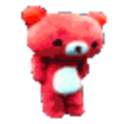 Teddybear Rainbow — cartoon emoji for Slack & Discord (Discord)
