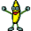 Bananadance Monster — cartoon emoji for Slack & Discord
