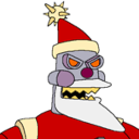 Robotsanta — cartoon emoji for Slack & Discord