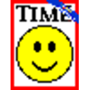 Magazine Cover — time emoji for Slack & Discord