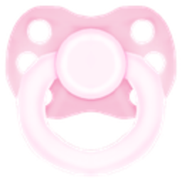 Pacifier Pink — cute emoji for Slack & Discord (Discord)