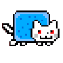 Nyancat Nintendo — cartoon emoji for Slack & Discord