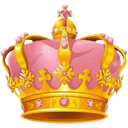Pink Crown — crown emoji for Slack & Discord