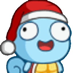 Squirtle Xmas — cartoon emoji for Slack & Discord (Discord)