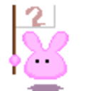 2 Bunny — cartoon emoji for Slack & Discord
