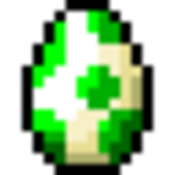 Yoshi Egg — cartoon emoji for Slack & Discord (Discord)