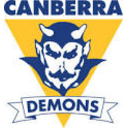 Afl Canberra Demons — logo emoji for Slack & Discord