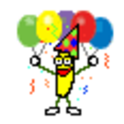 Banana Balloons — cartoon emoji for Slack & Discord (Discord)