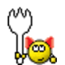 Fork Hungry — cartoon emoji for Slack & Discord