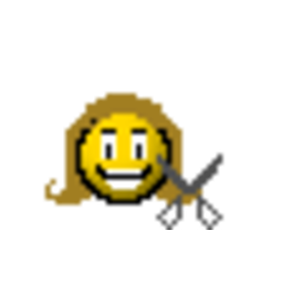Haircut — cartoon emoji for Slack & Discord (Discord)