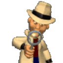 Detective 2 — cartoon emoji for Slack & Discord