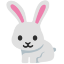 Google Rabbit Blob — cute emoji for Slack & Discord