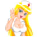 Sexy Nurse — cartoon emoji for Slack & Discord