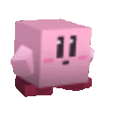 Kirby Cube — cartoon emoji for Slack & Discord