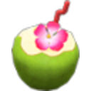 Tropical Drink 3 — coconut emoji for Slack & Discord